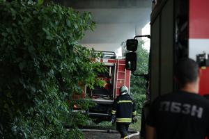 София - Пожар в квартал 'Дружба'