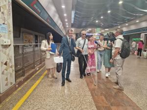 София - Проверка на КЗД в метрото