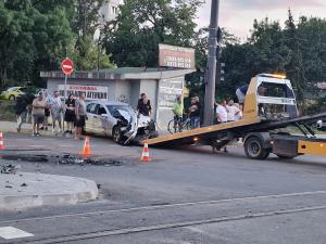 София - Тежка катастрофа на бул"Ал.Стамболийски" и ул. "Вардар"