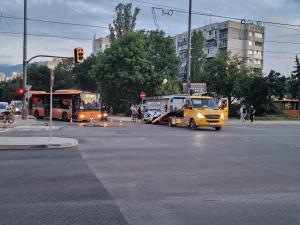 София - Тежка катастрофа на бул"Ал.Стамболийски" и ул. "Вардар"