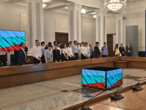 София - Премиерът Радев и олимпийците по природни науки