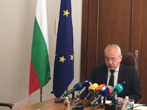 Брифинг на вицепремиера Гълъб Донев