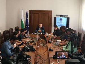 София - Брифинг на Гълъб Донев