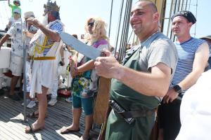 Варна - Морско кръщене на борда на "Калиакра"<br />