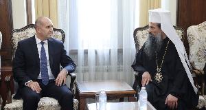 Първа среща на патриарх Даниил с Румен Радев като премиер