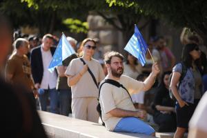 София – Първи протест срещу Румен Радев