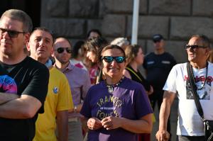 София – Първи протест срещу Румен Радев