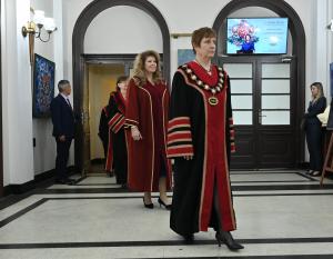 София - БАН удостоява Илияна Йотова със званието 'Доктор хонорис кауза'