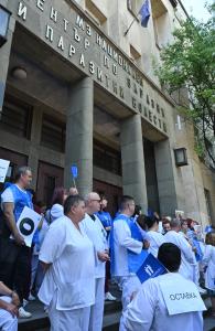 София - Протест на служителите от Бул Био-НЦЗПБ