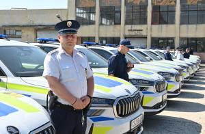 София - Церемония по връчване на полицейски автомобили