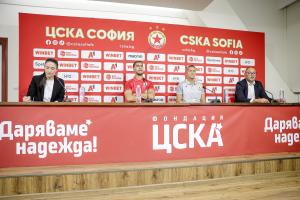 София - Пресконференция на Христо Янев от ПФК ЦСКА