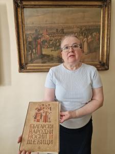 Видин - Дарение за архива на града -литография и книга