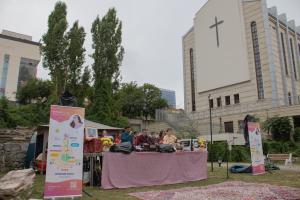 В археологическия парк 'Западна порта на Сердика' се проведе концерт на Сахаджа Йога -медитация, индийска класическа музика и танци