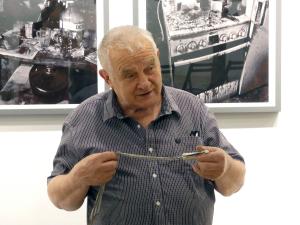 'Разрез' фотопортрет на Любо Дудев от Кристина Буюклиева в Музей на фотографията Казанлък