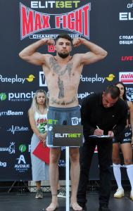 Бургас - Официален кантар за MAX FIGHT 66