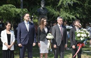 София – Честване пред паметника на Васил Левски
