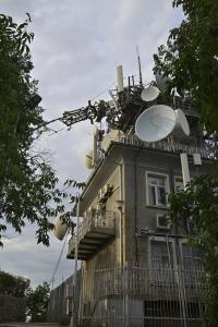 Бурята над Пловдив засегна  един от емблематичните символи на града – телевизионната кула на Сахат тепе