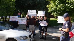 София - Протест заради строеж на мост в кв.Овча купел