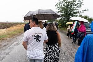 Безмер - Протест пред авиобазата