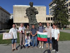 Плевен - Васил Копчев носител на награда на фондация ''Васил Левски''