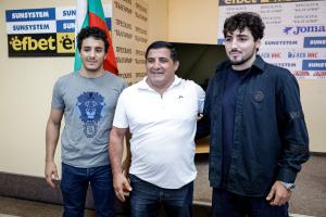 София - Пресконференция на Армен Назарян и Едмонд Назарян