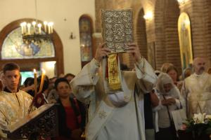 София -Хайвайската икона в храм Света София и литийно шествие
