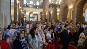 София -Хайвайската икона в храм Света София и литийно шествие