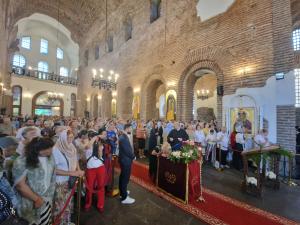 София -Хайвайската икона в храм Света София и литийно шествие