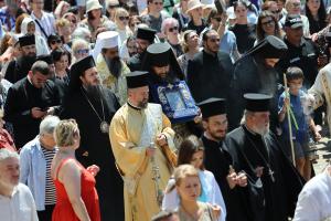 София -Хайвайската икона в храм Света София и литийно шествие