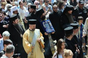 София -Хайвайската икона в храм Света София и литийно шествие