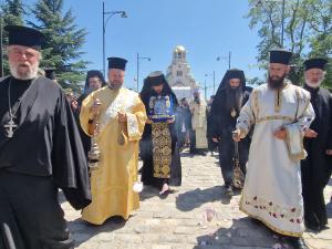 София -Хайвайската икона в храм Света София и литийно шествие