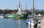 Варна - Ледоразбивач на „Грийнпийс" – Arctic Sunrise –