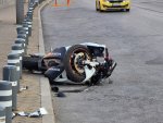 Моторист се блъсна в такси близо Халите в София