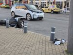 София – Катастрофа между мотор и такси