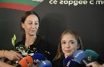 Летище "Васил Левски" - Посрещане на световната вицешампионка Стилияна Николова, завоювала и първа олимпийска квота за българската художествена гимнастика