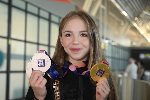 Посрещане на Стилияна Николова и националния отбор по художествена гимнастика