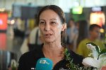 Посрещане на Стилияна Николова и националния отбор по художествена гимнастика