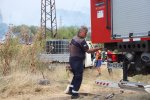 Пожар затвори главният път Е‑79 към Дупница, по-късно бе локализиран и движението възстановено