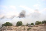Пожар затвори главният път Е‑79 към Дупница, по-късно бе локализиран и движението възстановено
