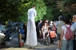 Хора с увреждания излязоха на нощно шествие за достъпна среда в София