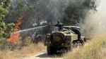 Голям пожар между две хасковски села, 11 пожарни гасят огъня