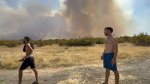 Голям пожар между две хасковски села