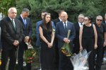Възпоменателна церемония за полицейските служители, които загинаха  след гонка с автобус с мигранти в Бургас