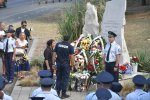 Бургас - Възпоменателна церемония - загинали полицаи