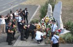 Бургас - Възпоменателна церемония - загинали полицаи