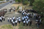 Бургас - Възпоменателна церемония - загинали полицаи