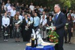 Бургас - Възпоменателна церемония - загинали полицаи