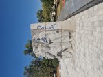 За пореден път оскверниха видинският Паметник на Свободата в крайдунавския парк