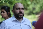 Пред посолството на Северна Македония се провежда протест в защита на Ива Михайлова