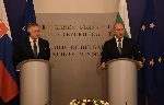 Изявления на Словашкия премиер и премиерът Румен Радев в МС
